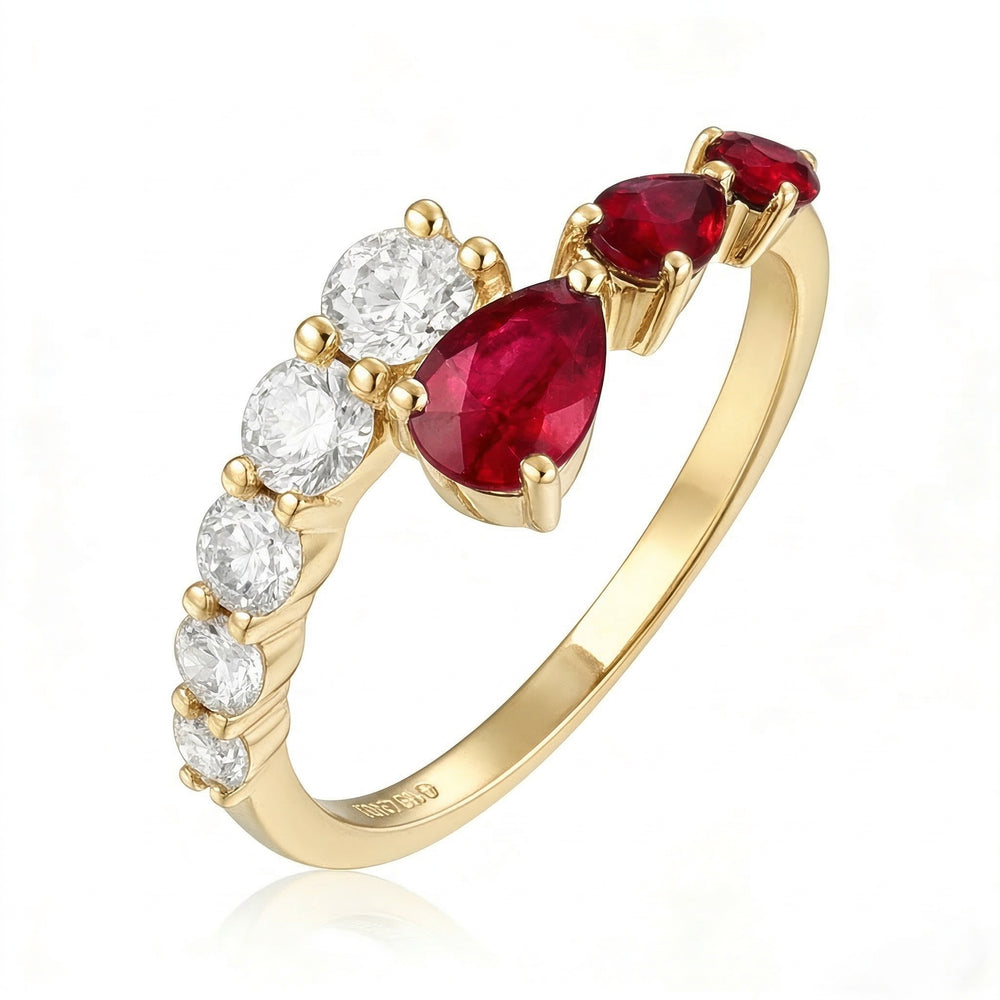 14KY PREC COLOR PRONG SET  RING