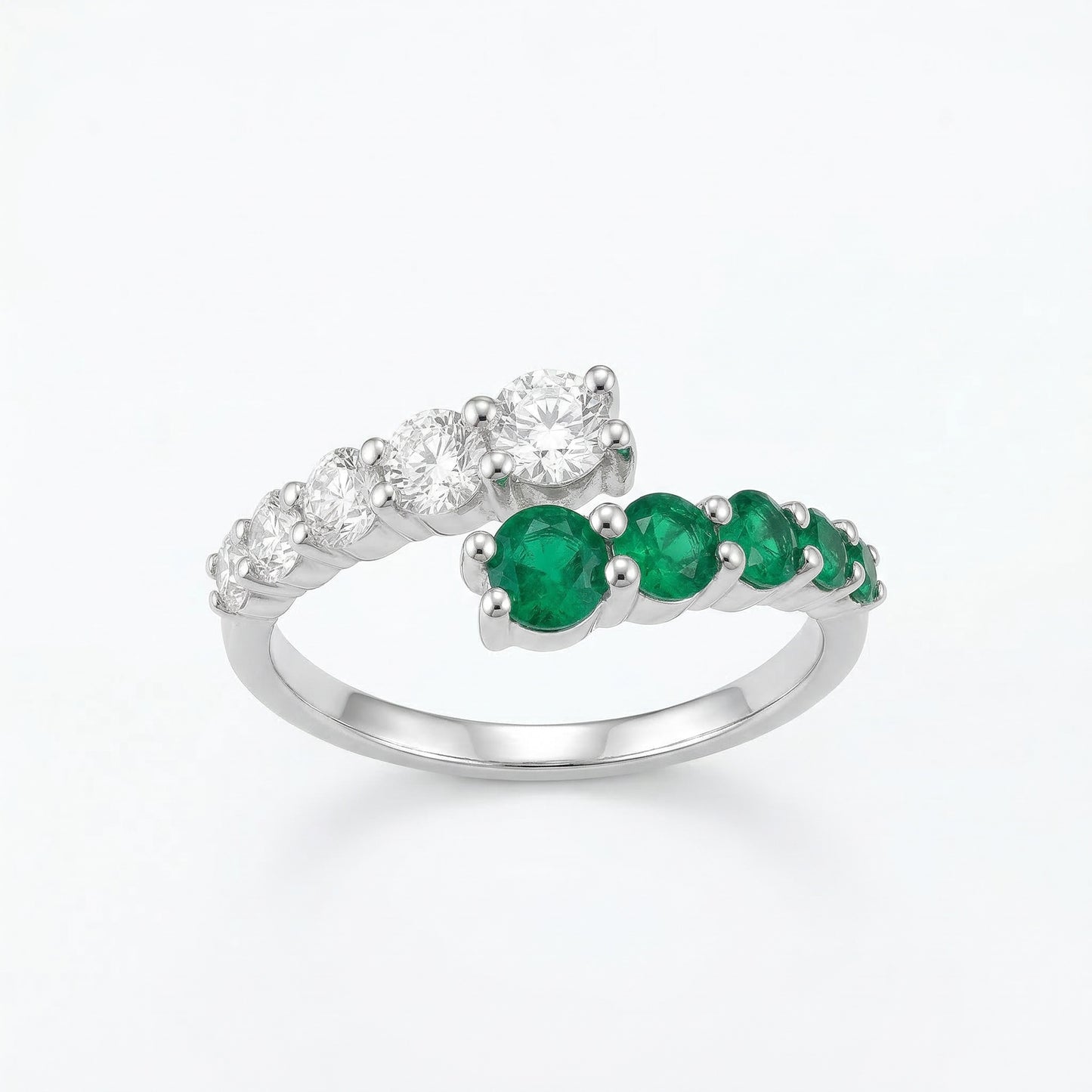 14KW PREC COLOR PRONG SET  RING
