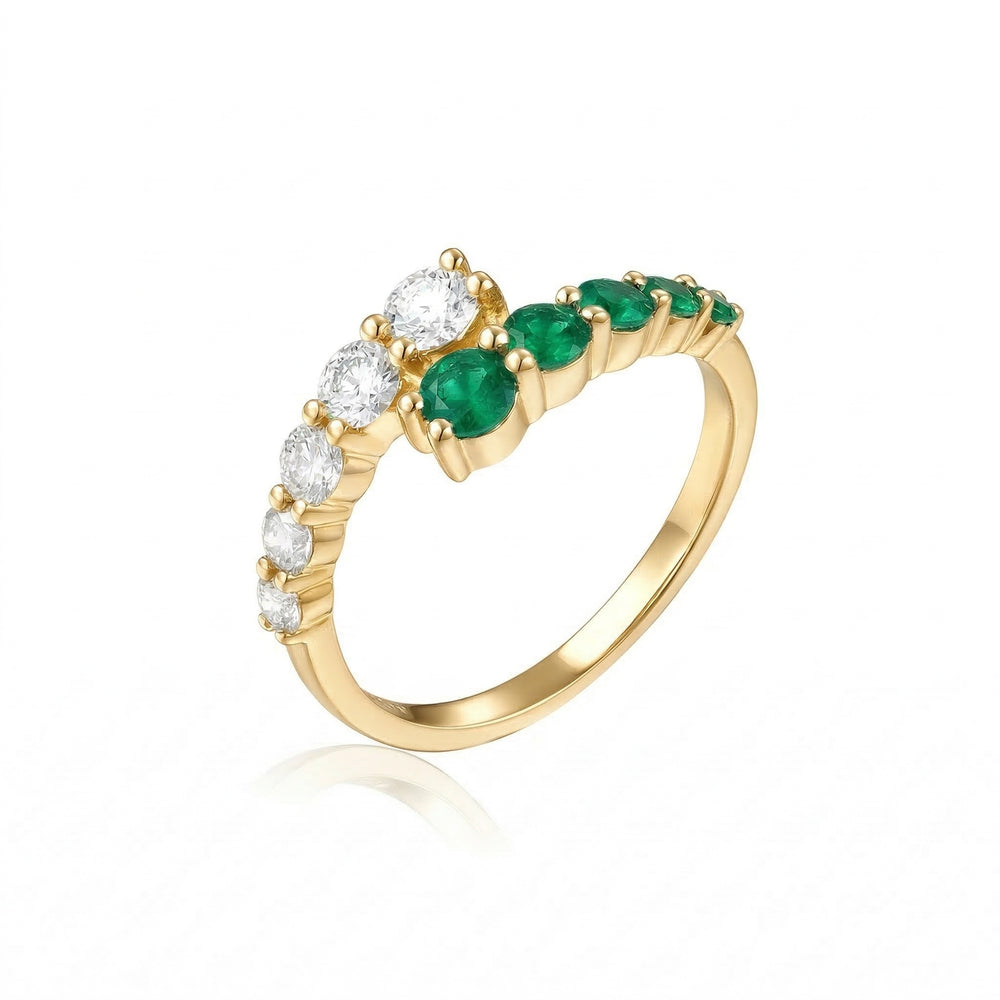 14KY PREC COLOR PRONG SET  RING