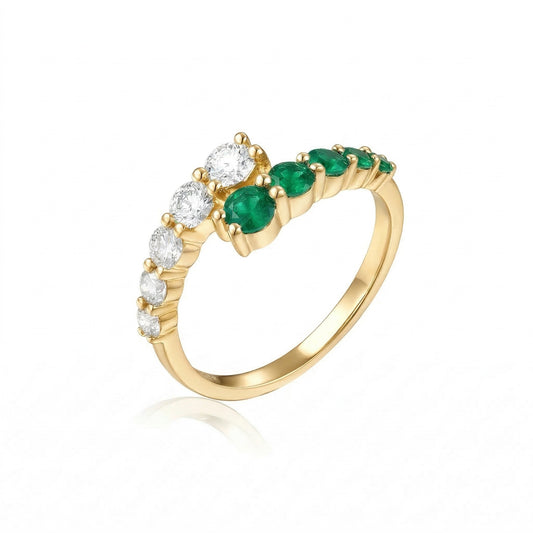 14KY PREC COLOR PRONG SET  RING