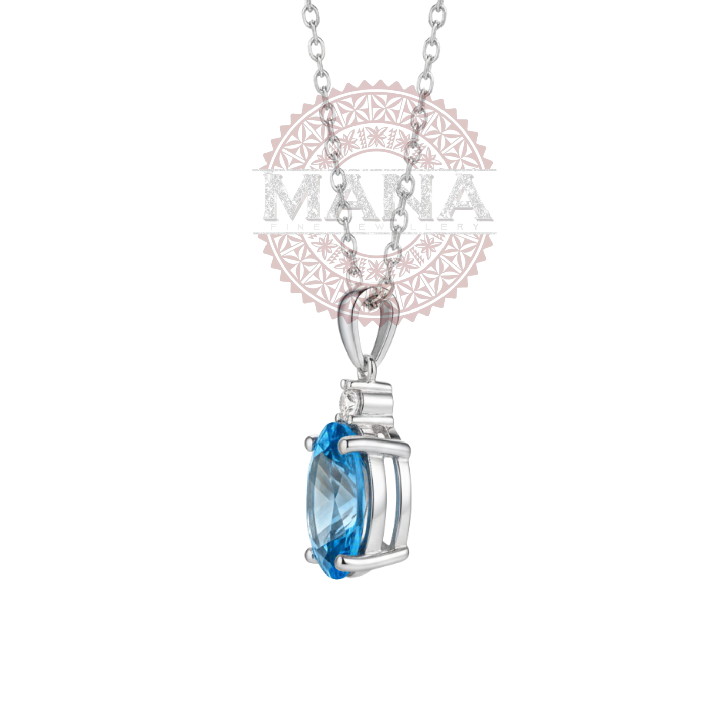PD1408-9 14KW  SEMI PREC BIRTHSTONE PEND
