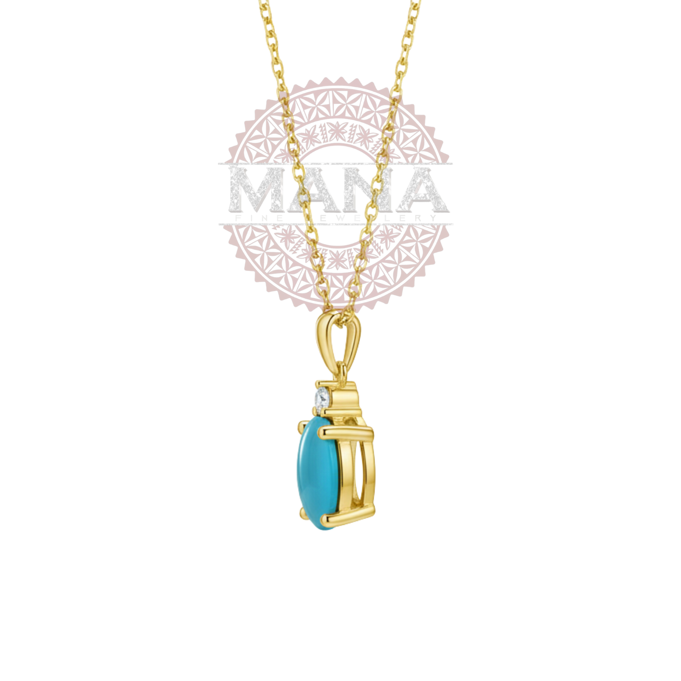 PD1408-6 14KW  SEMI PREC BIRTHSTONE PEND