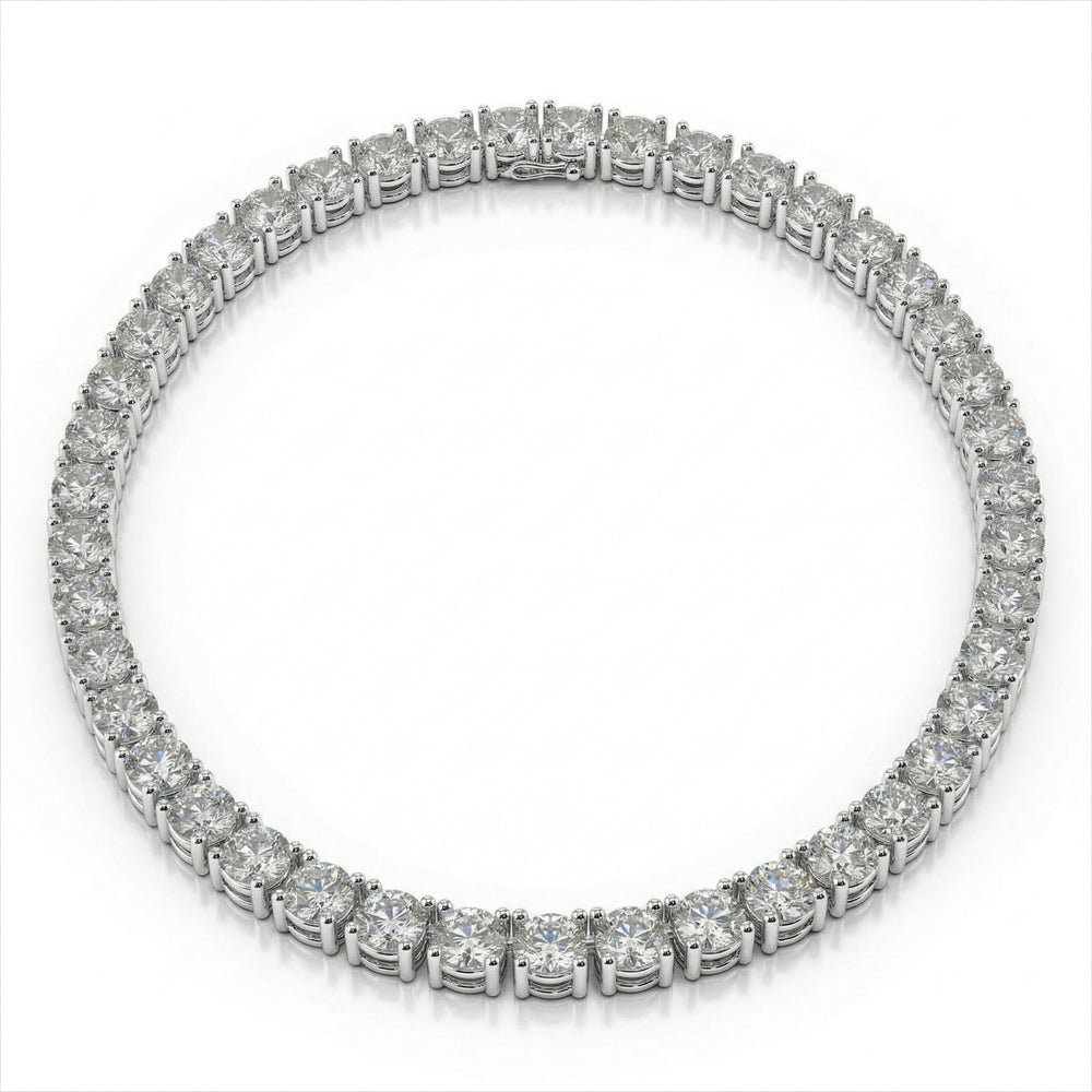 14KW DIAMOND 4 PRONG TENNIS NECK