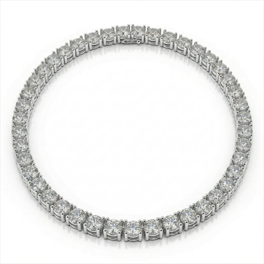 14KW DIAMOND 4 PRONG TENNIS NECK
