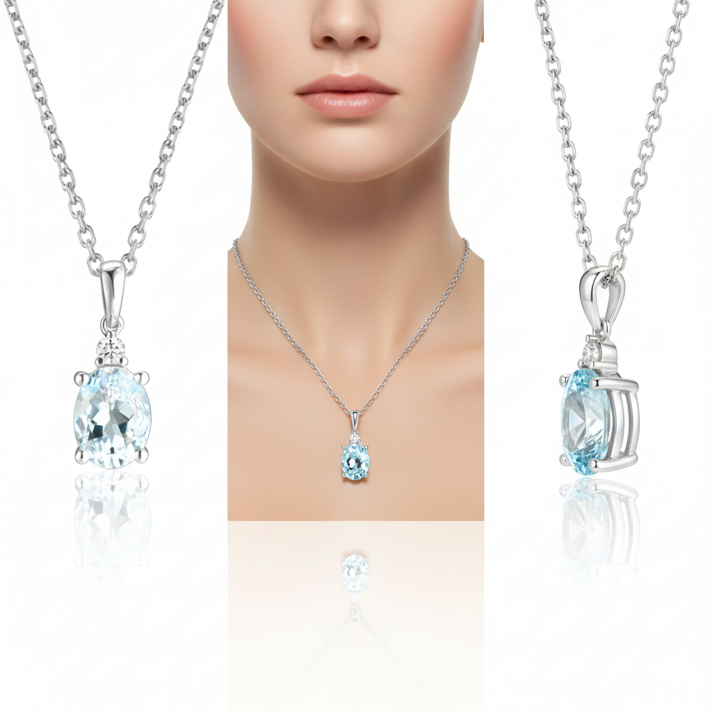 PD1408-5 14KW  SEMI PREC BIRTHSTONE PEND