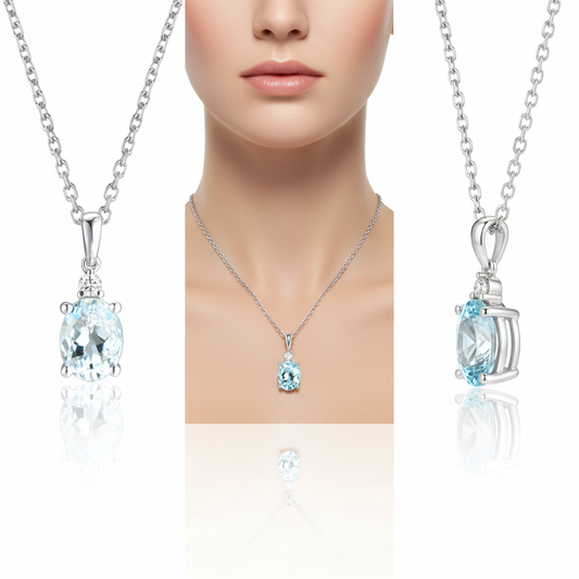 PD1408-5 14KW  SEMI PREC BIRTHSTONE PEND