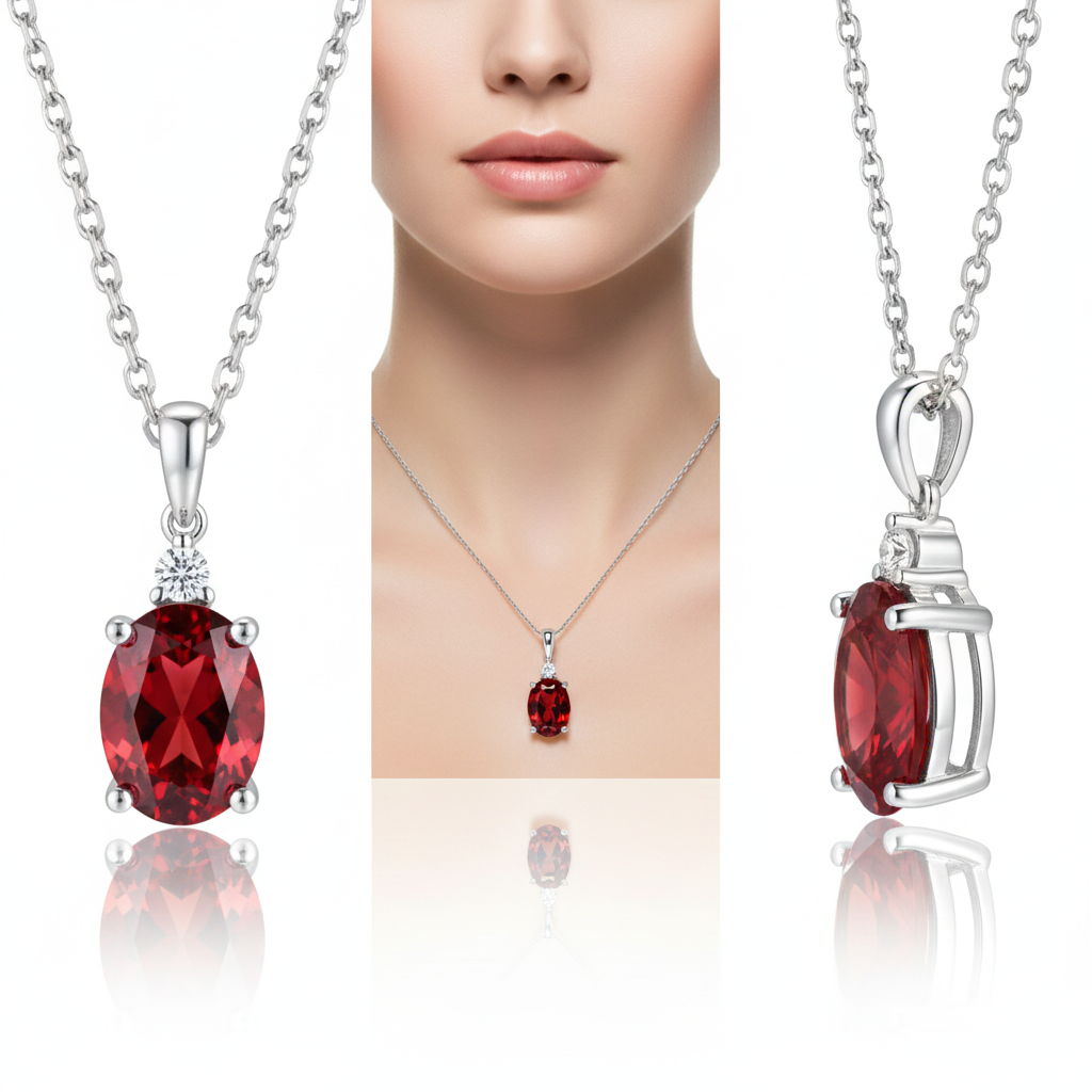 PD1408-7 14KW  SEMI PREC BIRTHSTONE PEND