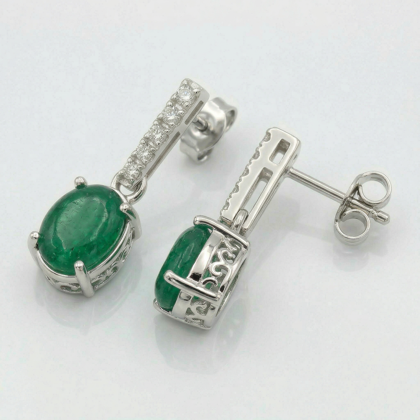 14KW  PREC COLOR CLASSIC BIRTHSTONE EARRING