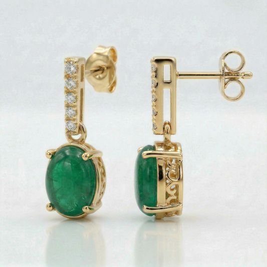 14KY PREC COLOR CLASSIC BIRTHSTONE EARRING