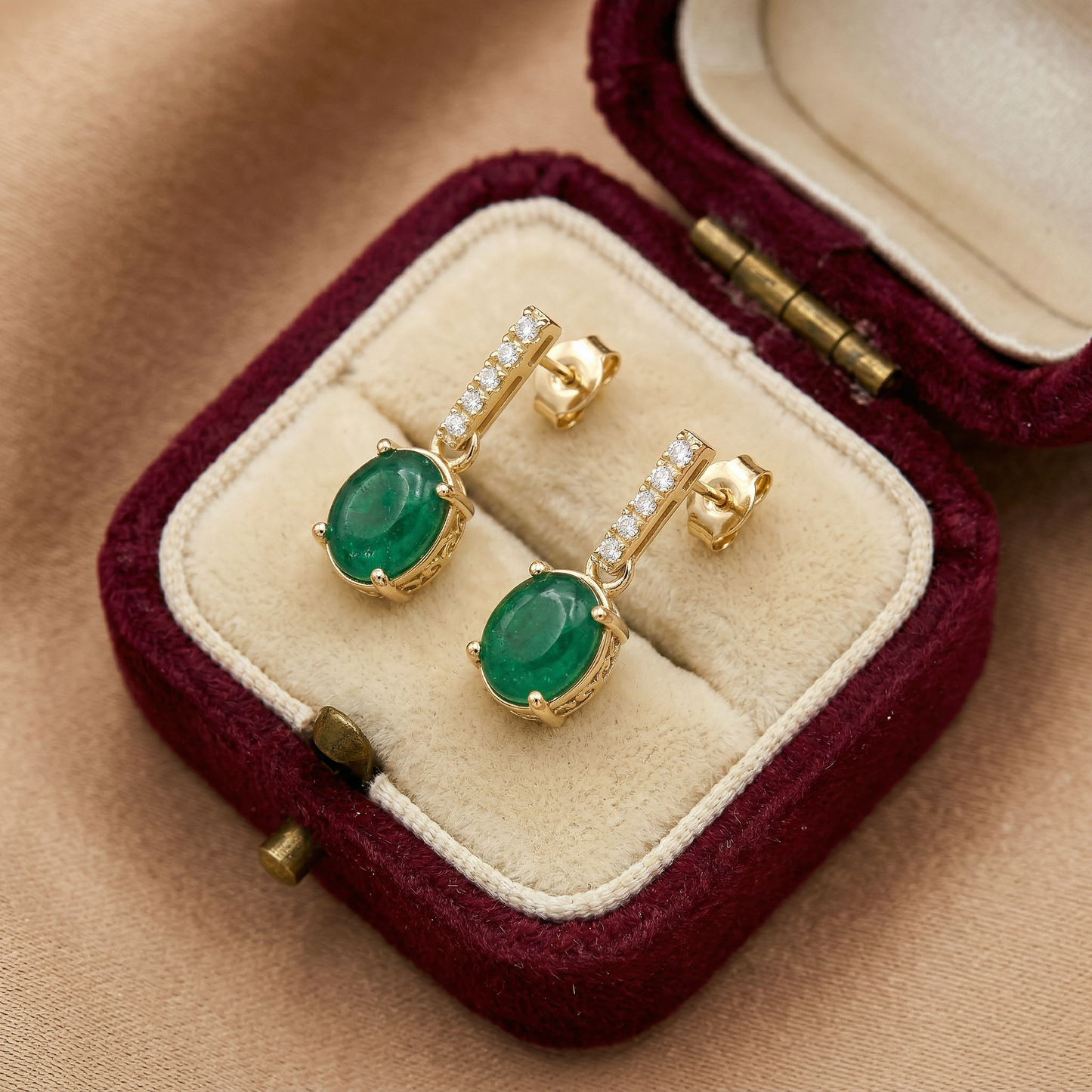 14KY PREC COLOR CLASSIC BIRTHSTONE EARRING