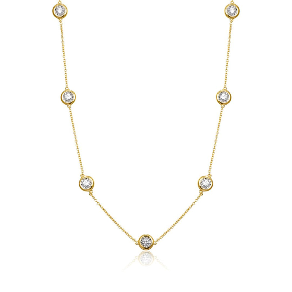 14KY  DIAMOND MIRACLE D.B.Y. NECKLACE