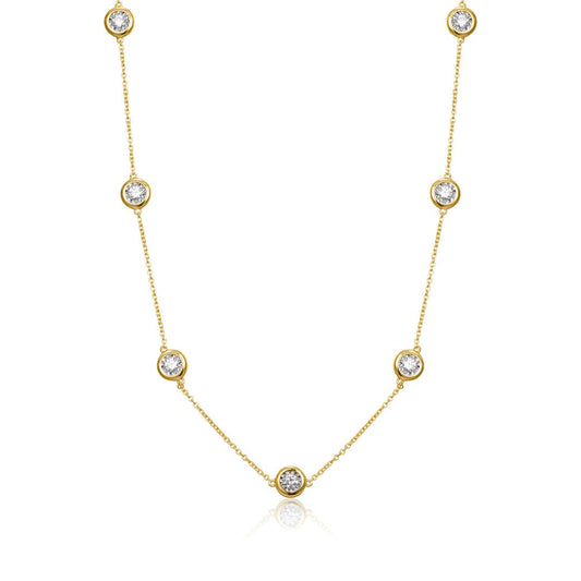 14KY  DIAMOND MIRACLE D.B.Y. NECKLACE