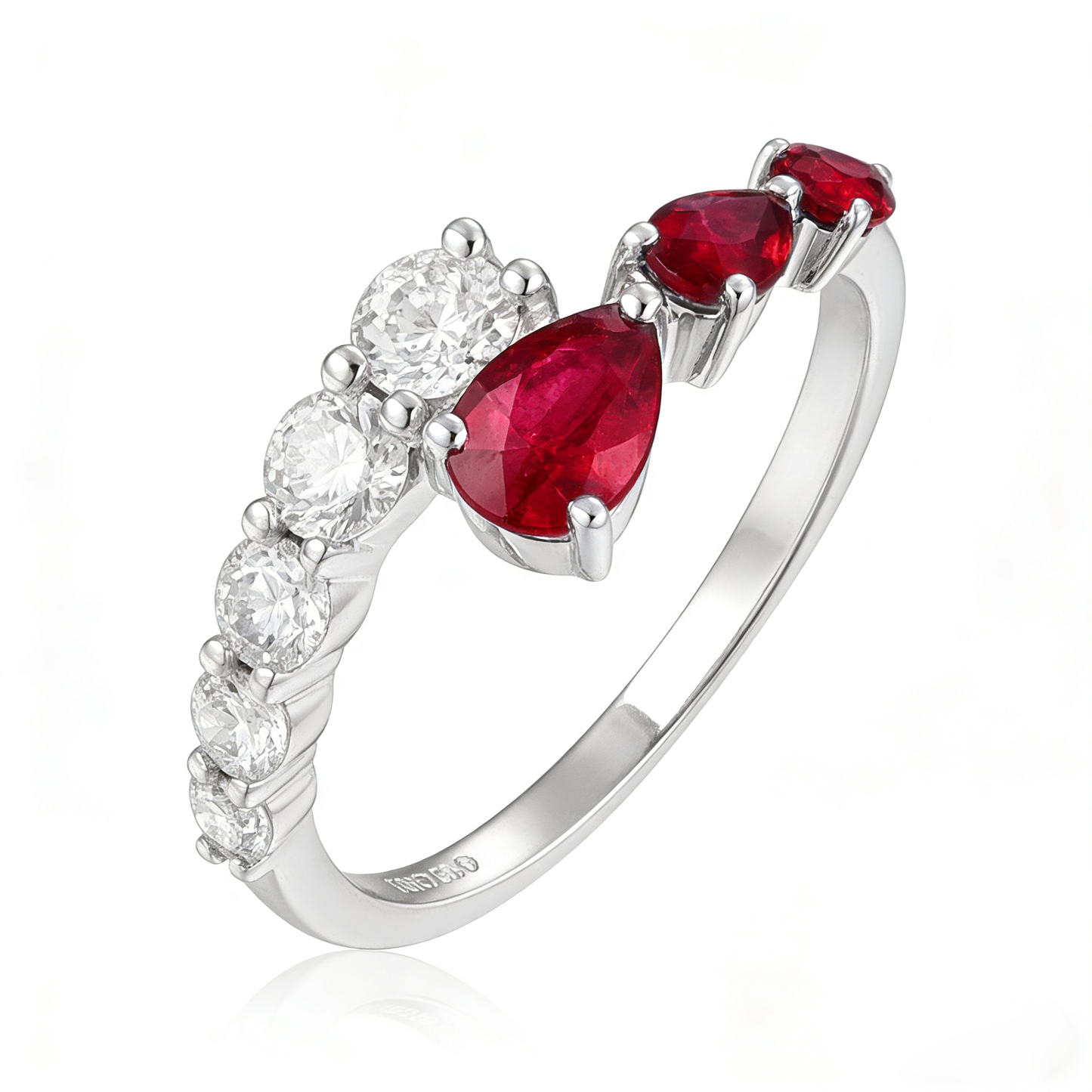 14KW PREC COLOR PRONG SET  RING