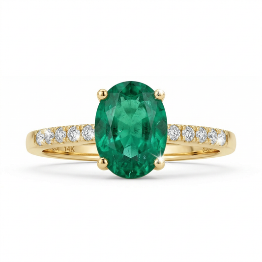 14KY PREC COLOR CLASSIC BIRTHSTONE RING