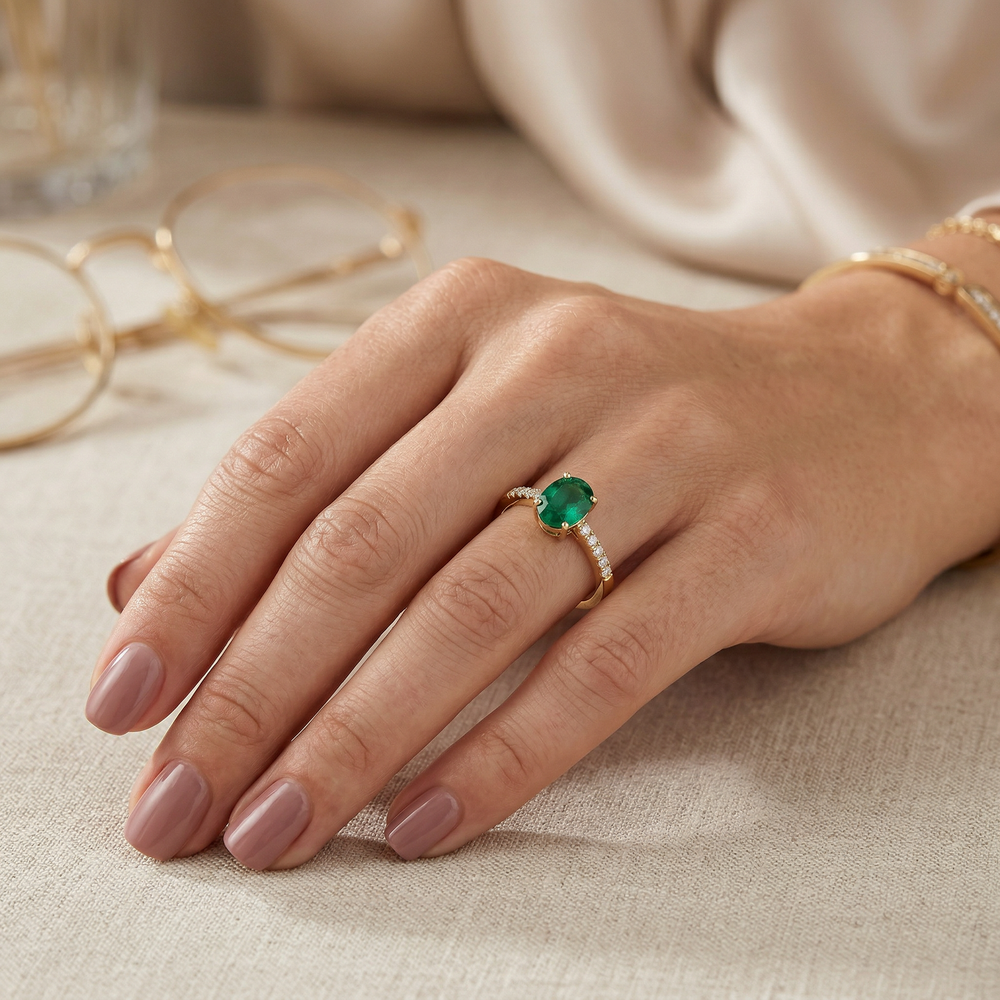 14KY PREC COLOR CLASSIC BIRTHSTONE RING